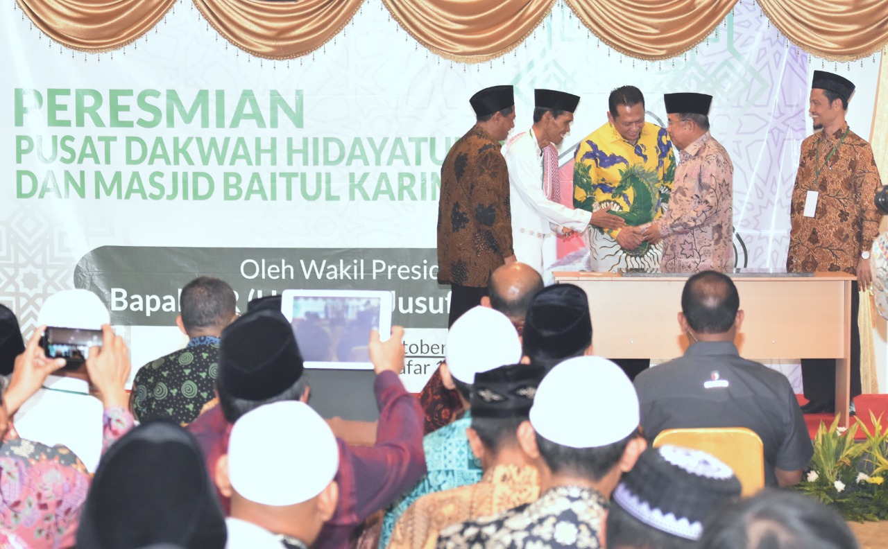 Resmikan Gedung Dakwah Hidayatullah, Wapres Sampaikan Pesan Ini